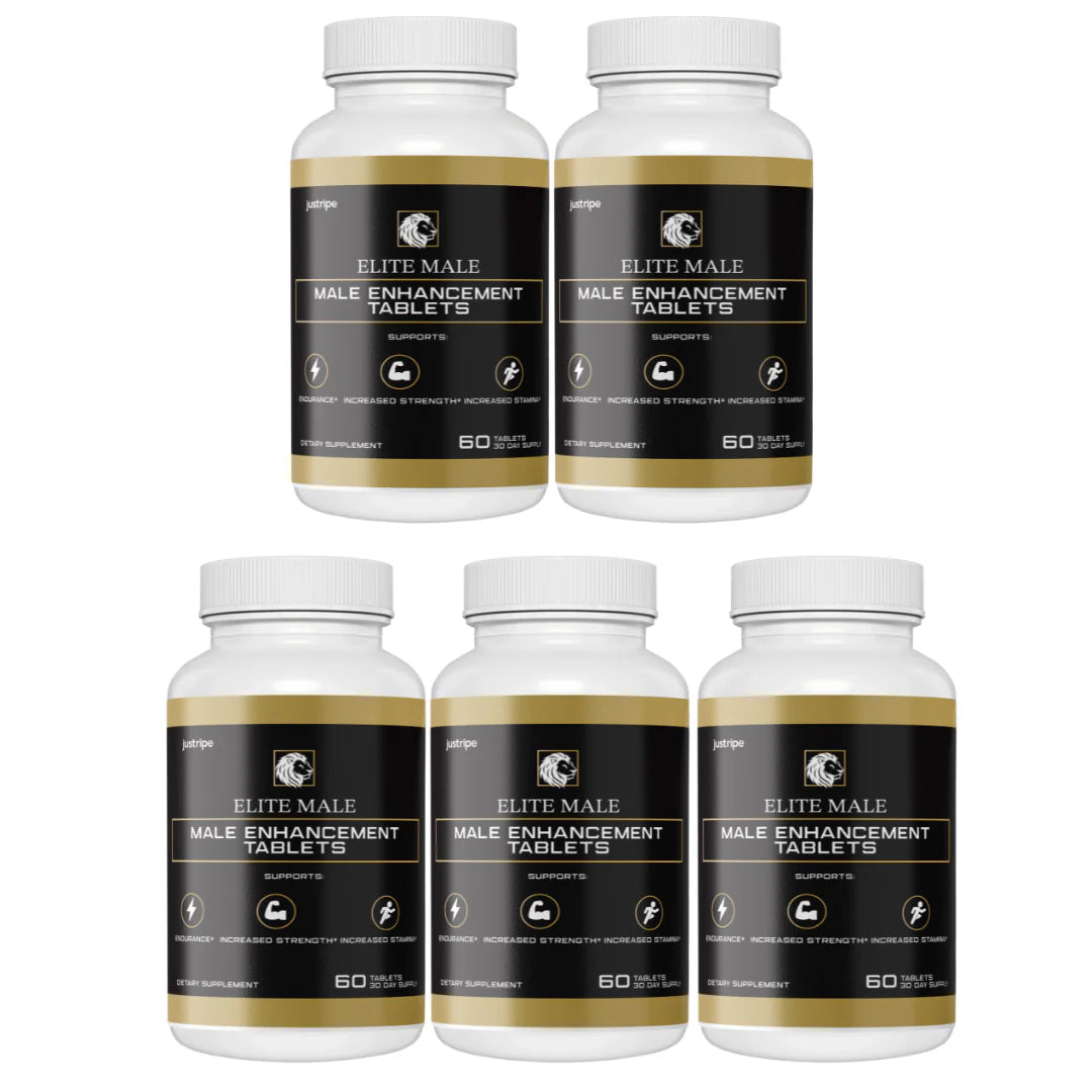 Male Enhancement Tablets 5 Bottles J142