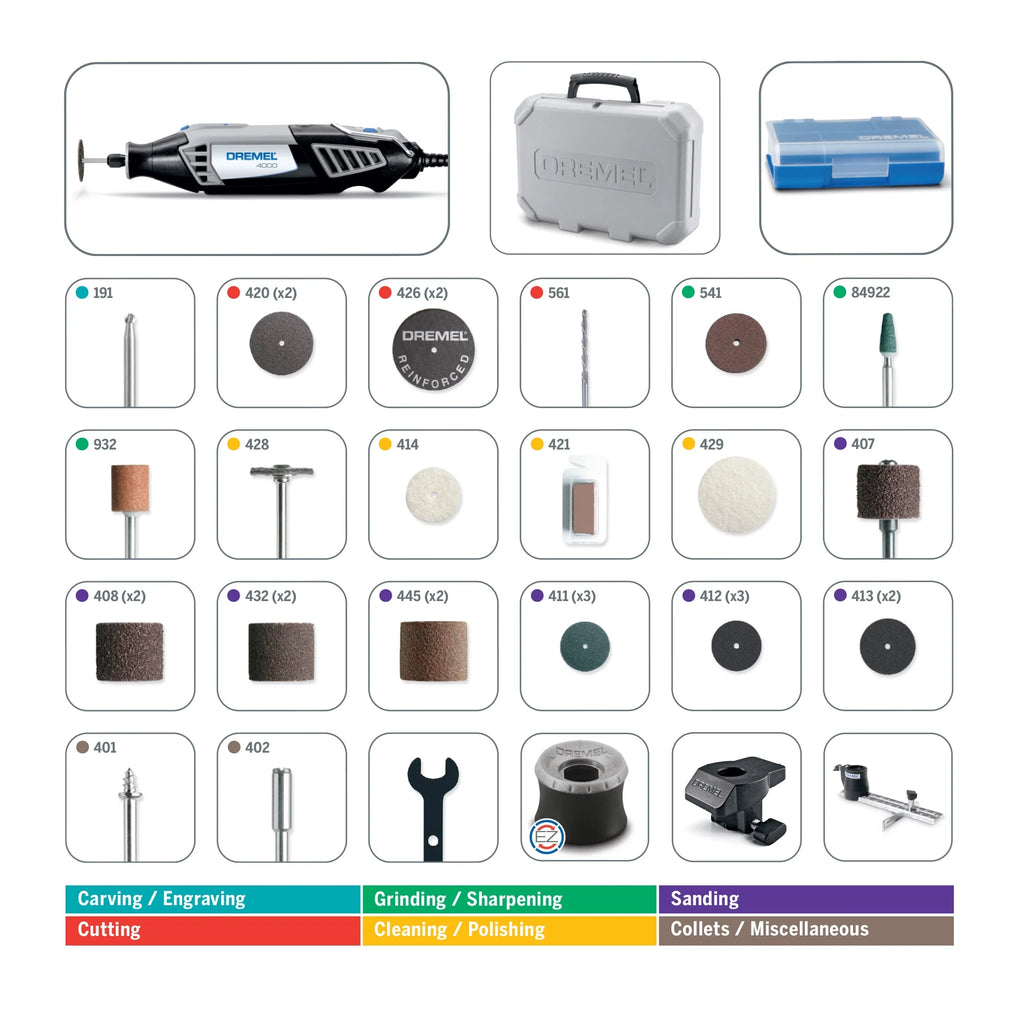 Variable Speed Rotary Tool Kit with 30 Accessories Q772166