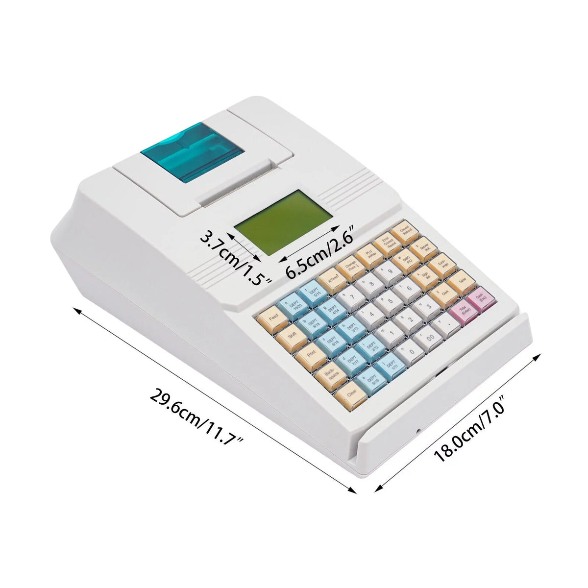 LED Electronic Cash Register 48 Keys X929