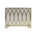 Gold Finish Iron Firescreen J633070