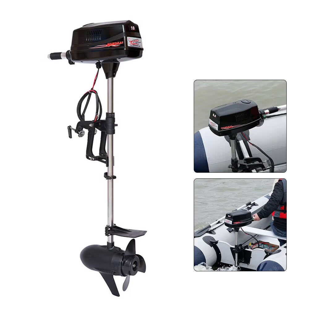 2200W Electric Outboard Motor Boat Engine Brushless Tiller Control 60V I84131