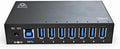 7 Port USB 3.0 Powered Hub with 12V 3A Power Adapter (Black) M722397