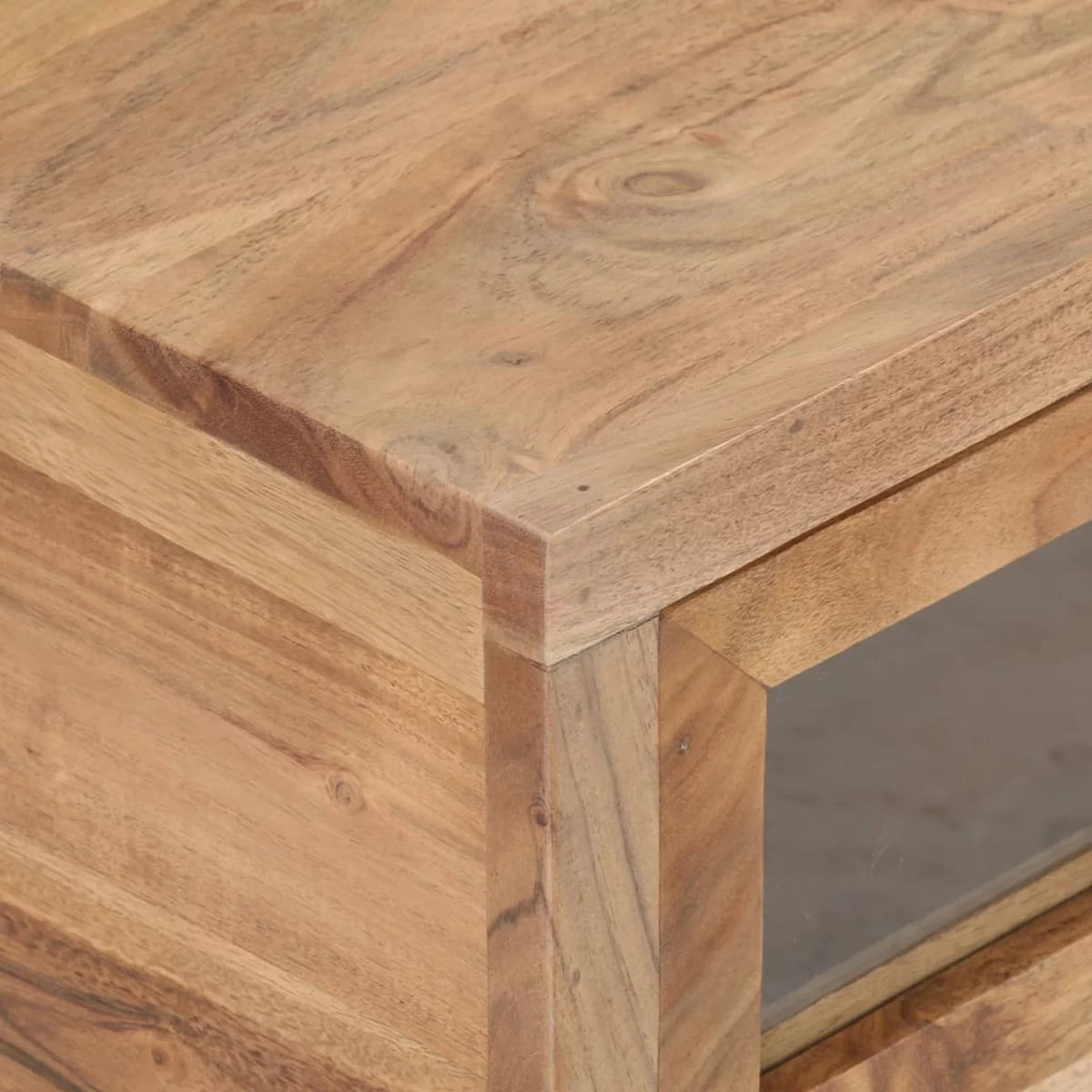 Coffee Table Solid Acacia Wood End Side Table X28929
