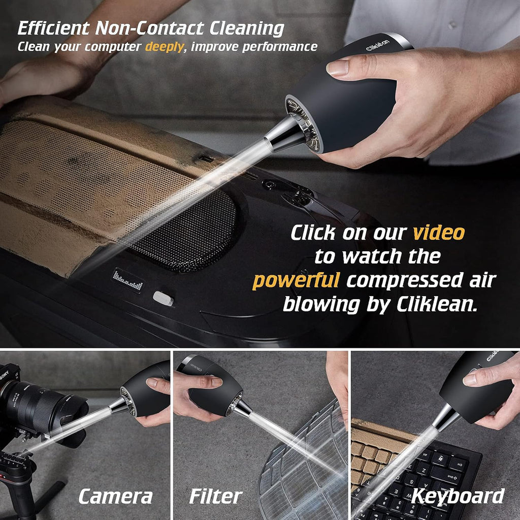 Cordless Air Duster 80000RPM 55MPH Electric Duster A467