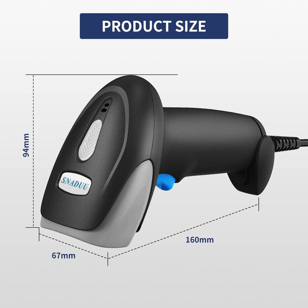 Wireless Barcode Scanner with Stand C965