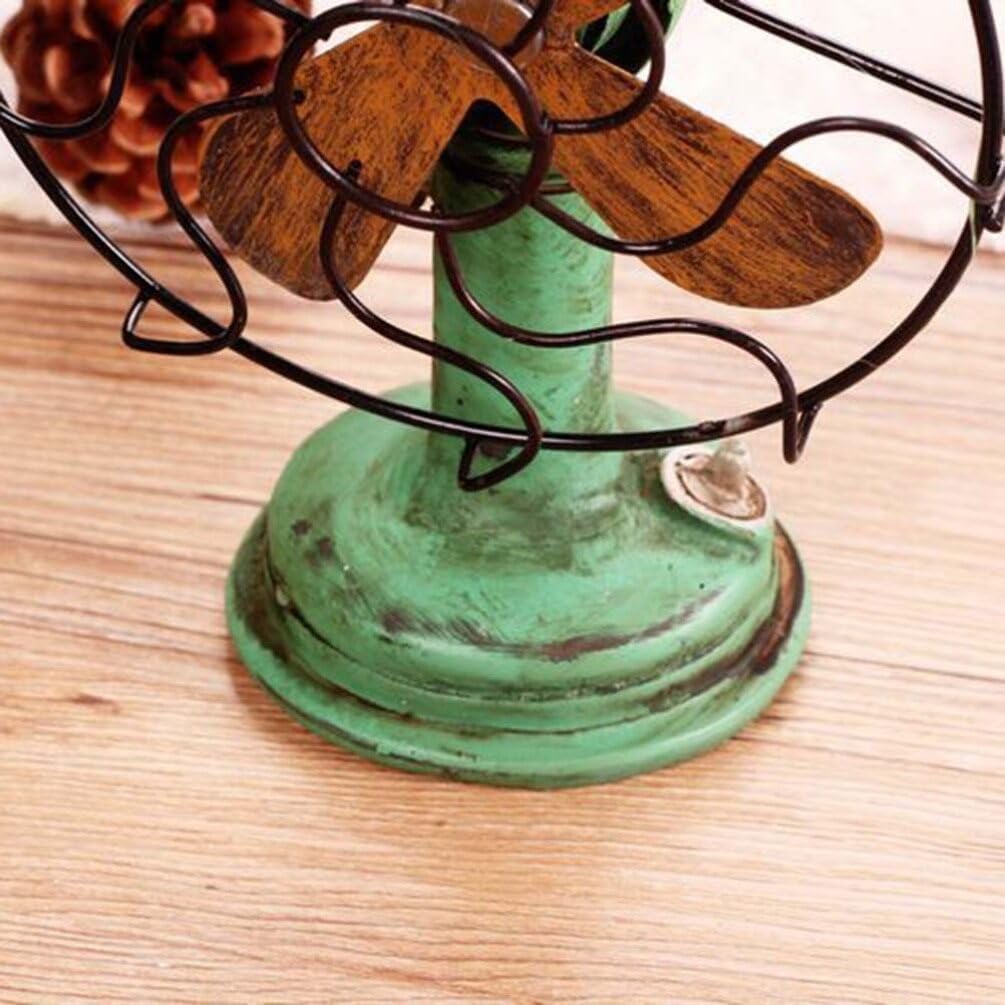 Green Plastic Oscillating Standing Fan B297259