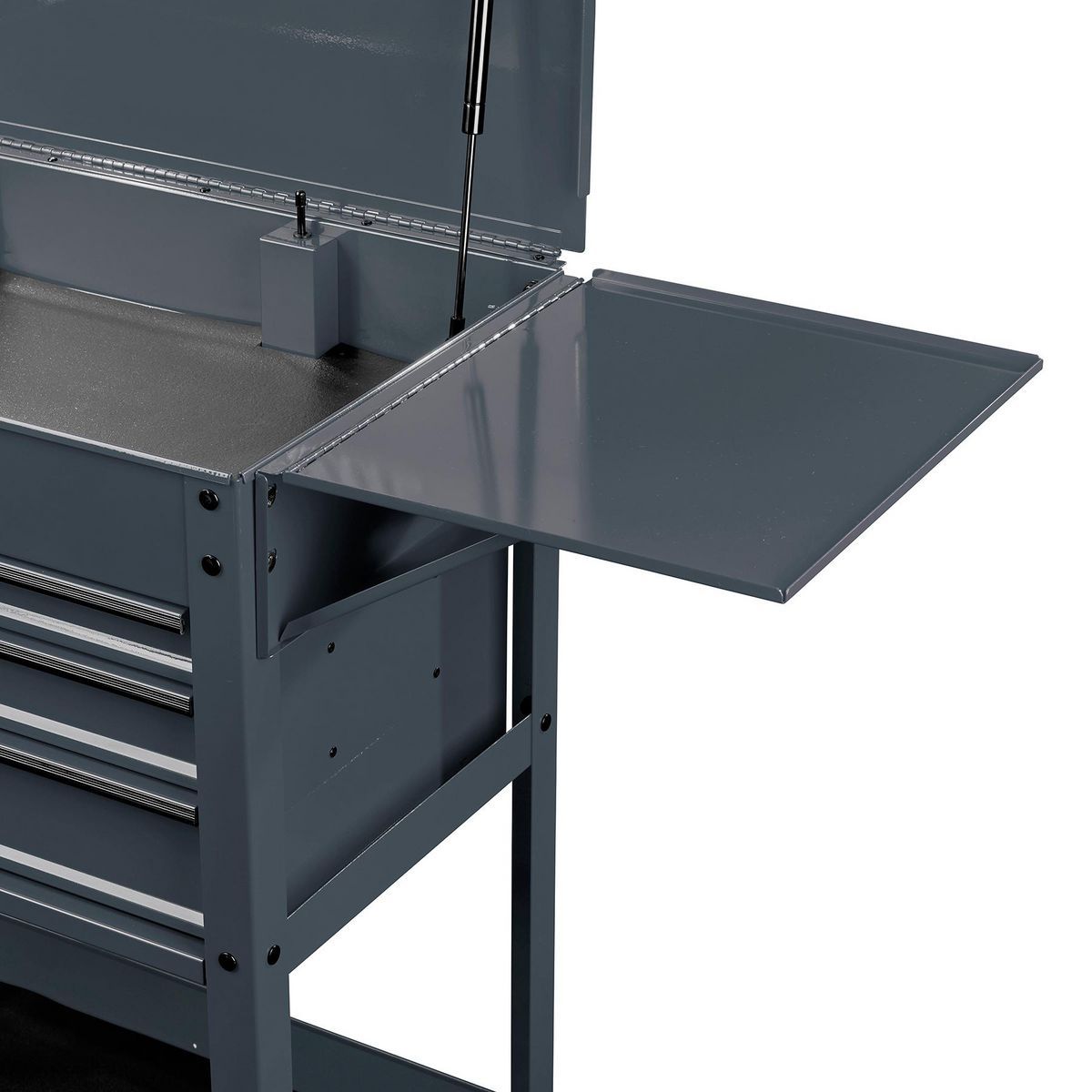 Slate Gray Folding Side Tray L7362