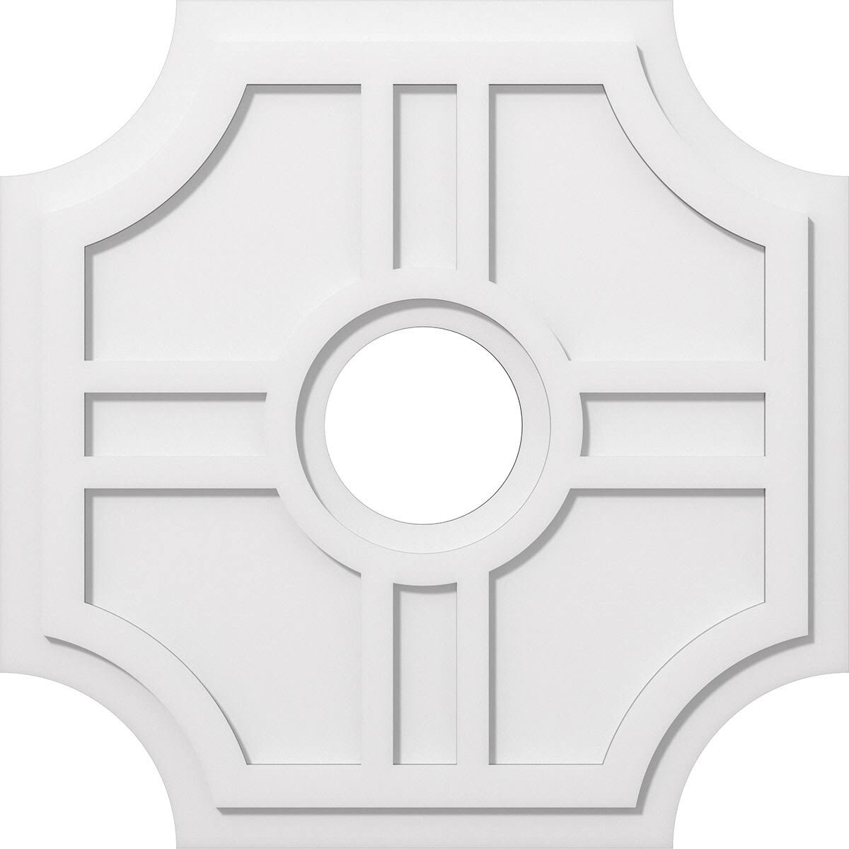 Contemporary PVC Ceiling Medallion T971