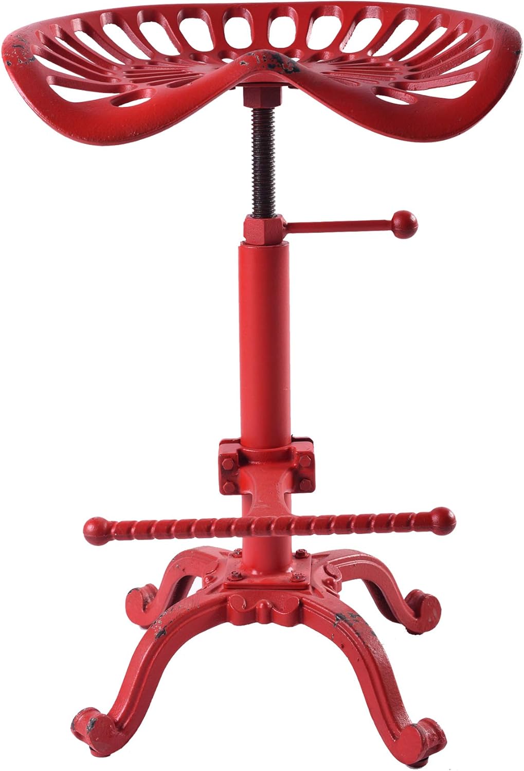 Adjustable Cast Iron Bar Stool F342