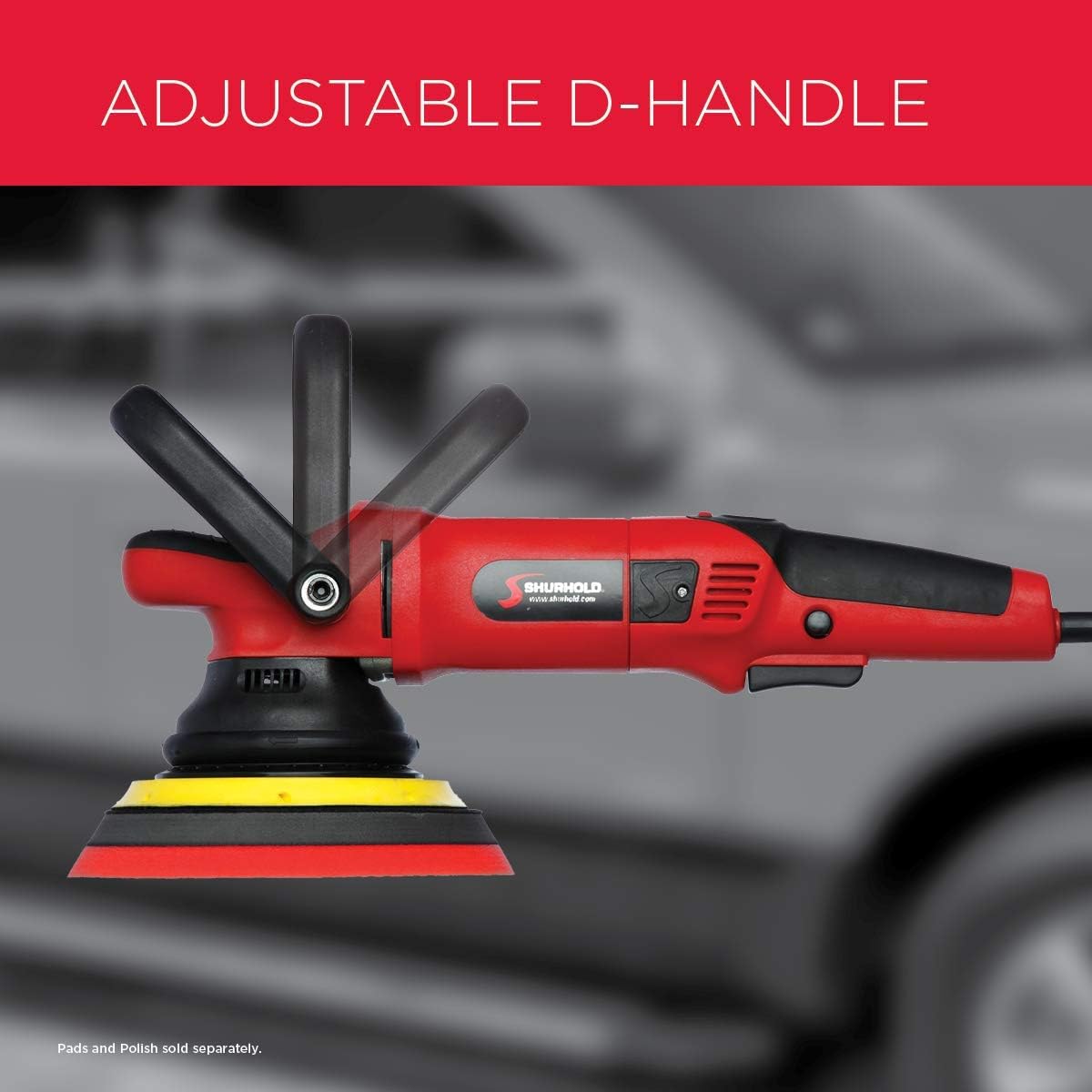 Dual Action Polisher with Carrying Bag S43114