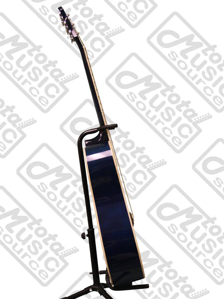 Transparent Blue Dreadnought Acoustic Guitar I501