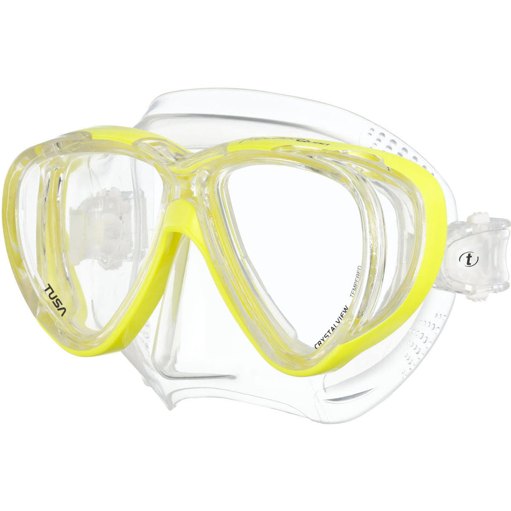 Black/Fist Tale Blue Diving Mask P223326