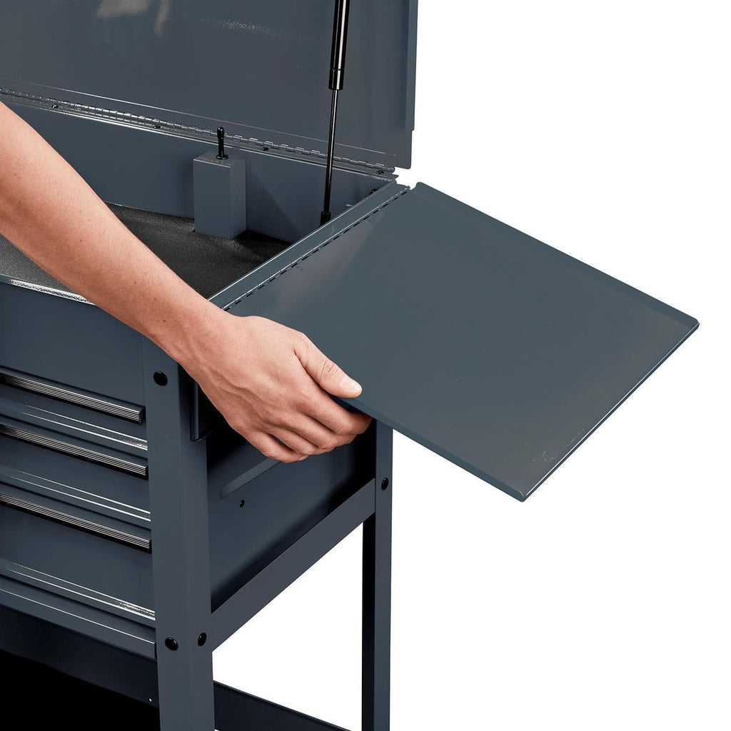 Slate Gray Folding Side Tray L7362