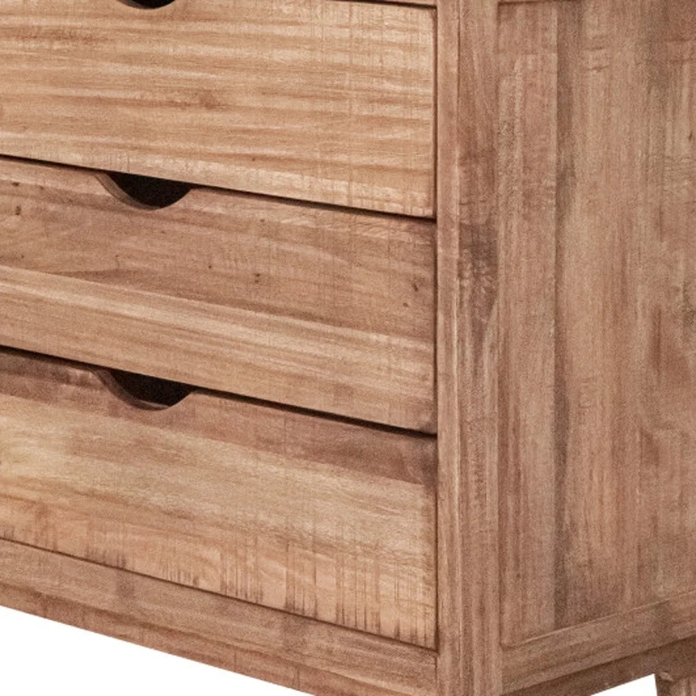Solid Wood Three Drawer Chest L53155