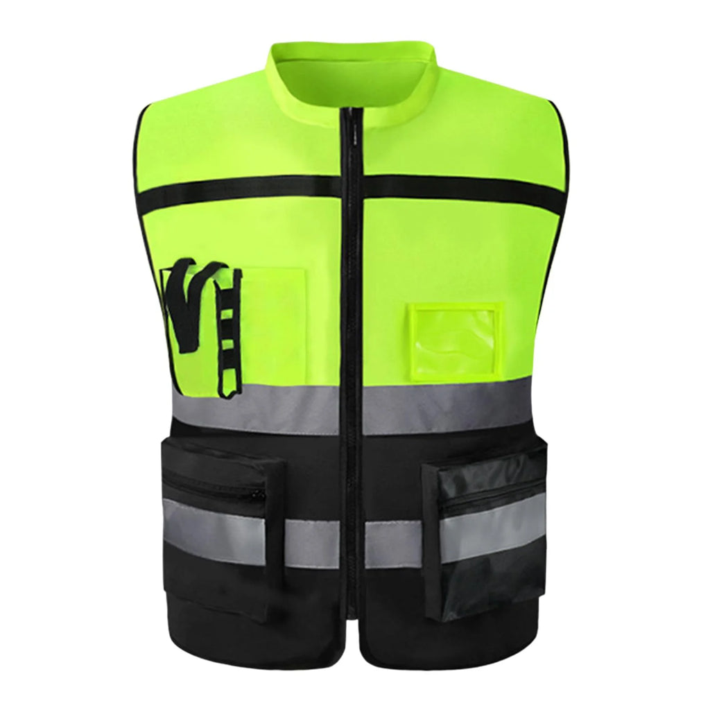 High Visibility Yellow Reflective Safety Vest M366546