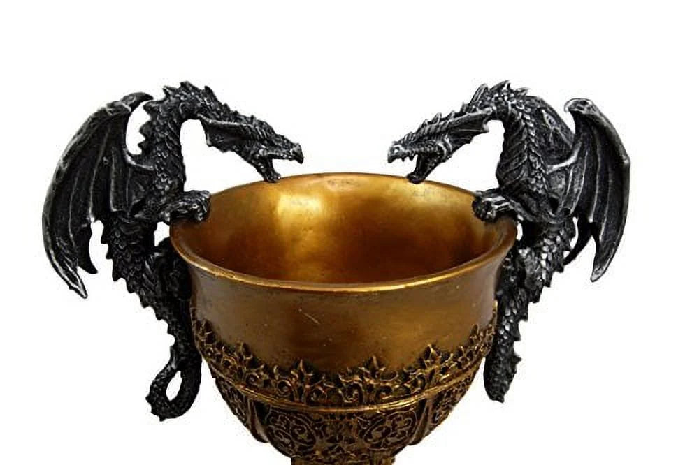 Large Medieval Dual Dragon Handles Z41132