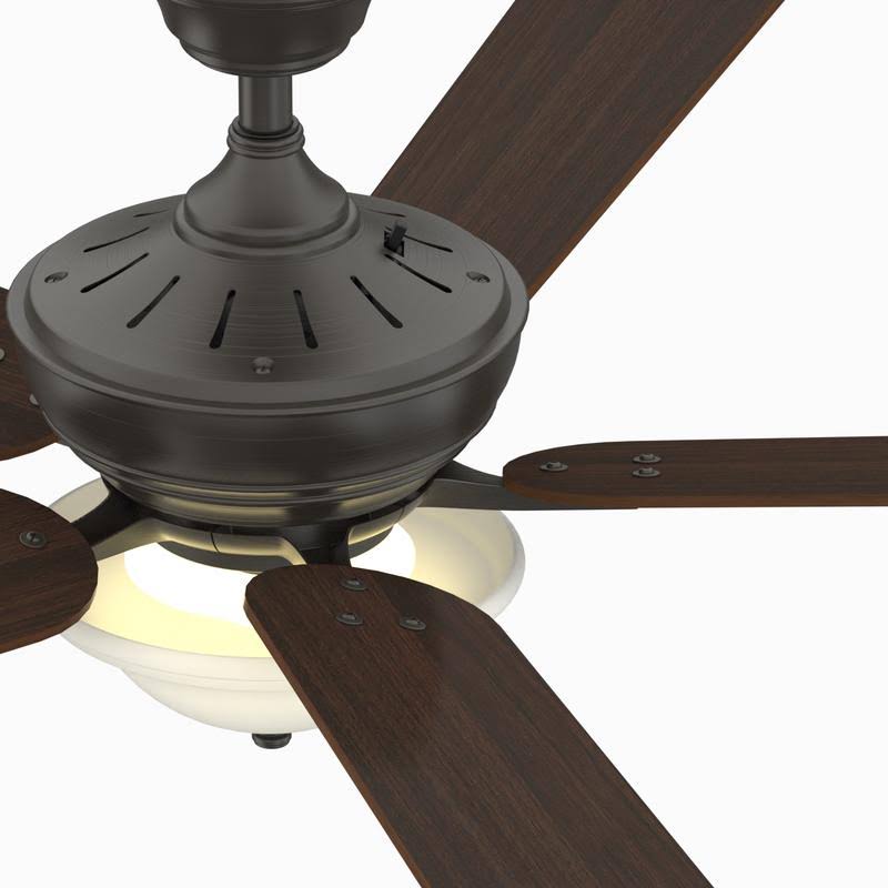 52-Inch Nickel Ceiling Fan Y2808
