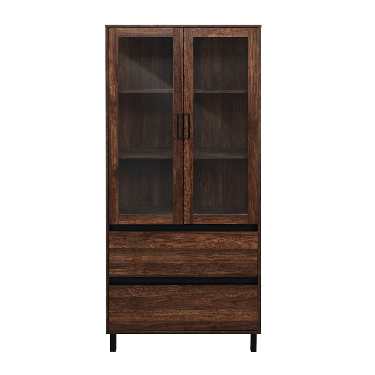 Glass Door Storage Hutch C2667