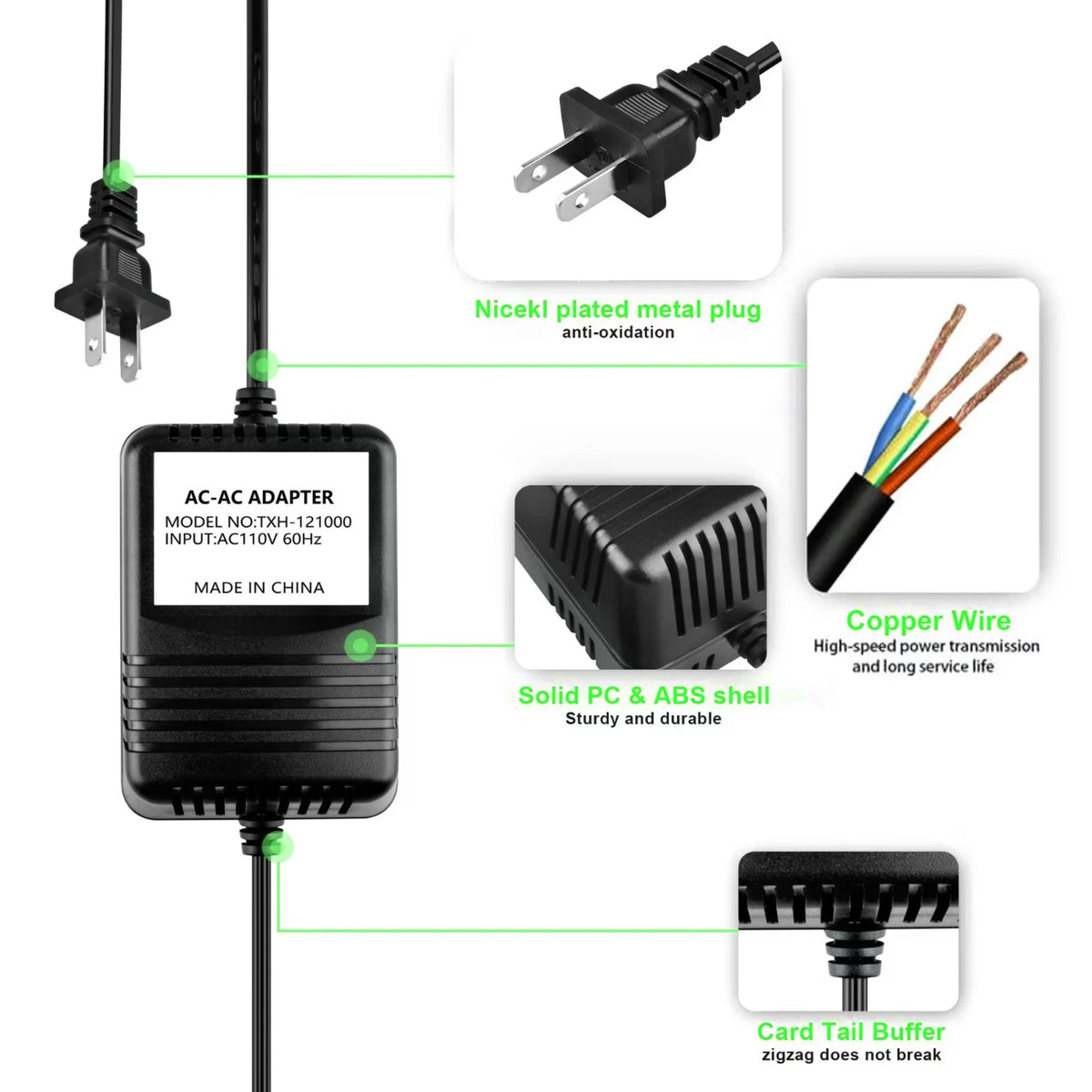 9V 2A AC Adapter L142142