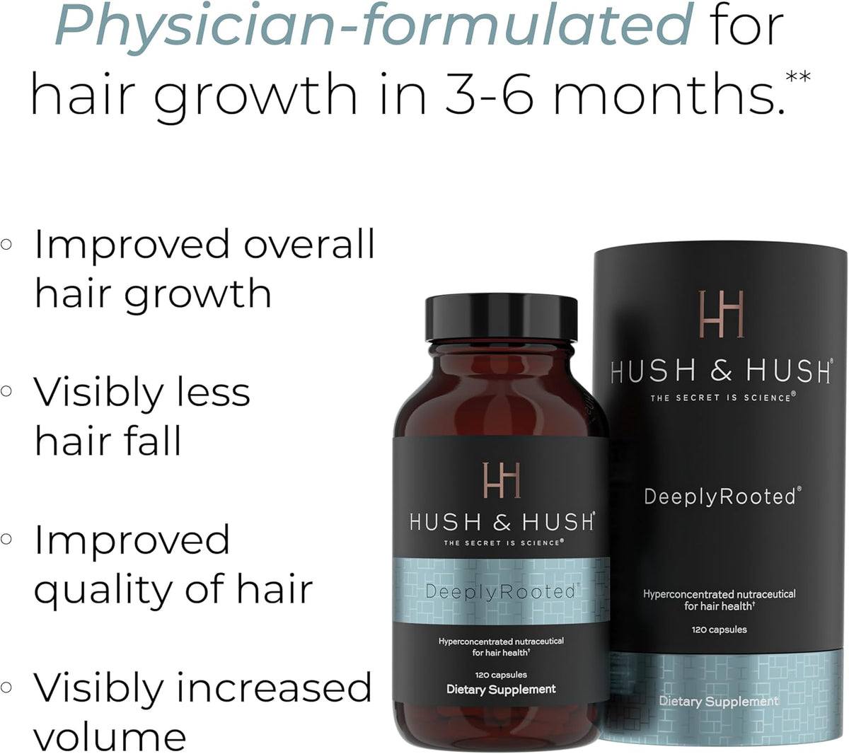 Hair Supplement - Collagen Hair Growth Pills - 120 Capsules M7696