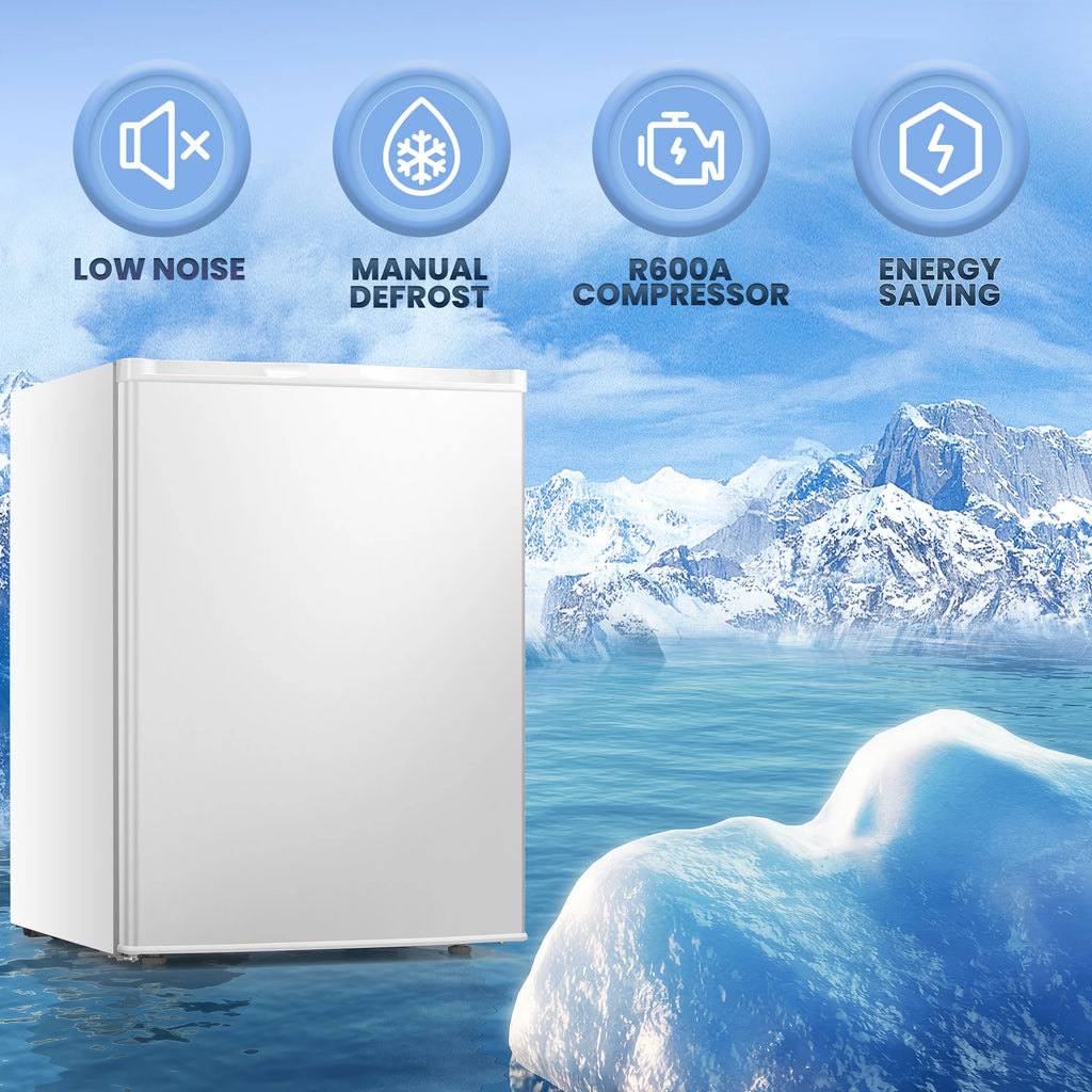 3.0 Cu.ft Compact Upright Freezer with Reversible Door S123