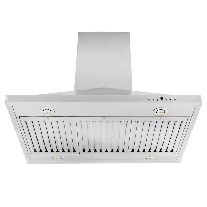 30 in. 400 CFM Convertible Island Mount Range Hood U44264