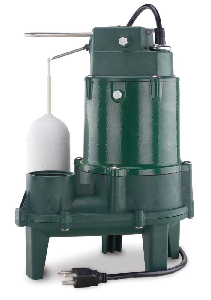 0.5-HP 115-Volt Cast Iron Sewage Sump Pump Z708