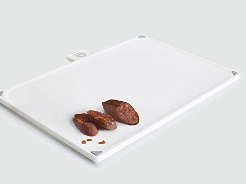 Plastic Cutting Board Set with Storage Case, Large, Graphite L336369