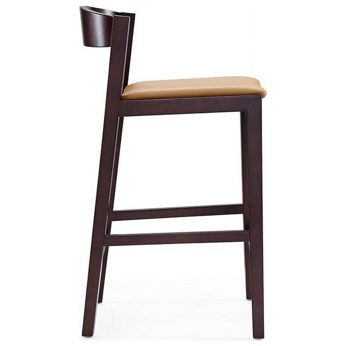 Faux Leather Barstool Set of 2 O79115