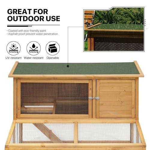 Outdoor Chicken Coop with 3 Access Areas Z1786