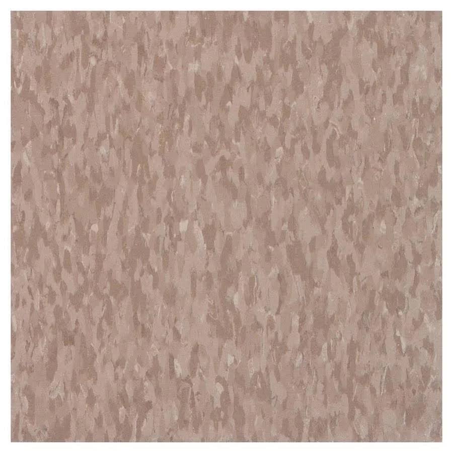 45-Piece 12-in x 12-in Brown VCT Tile I447