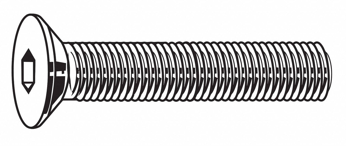 #10-24X1/2 Steel Flat Screw Z9523