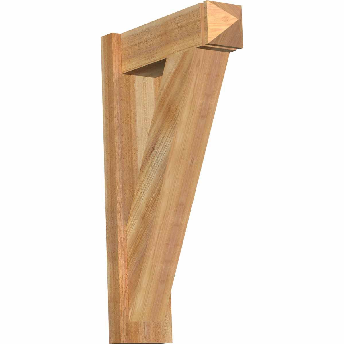 6 in. x 30 in. x 18 in. Western Red Cedar Rough Sawn Outlooker K255903