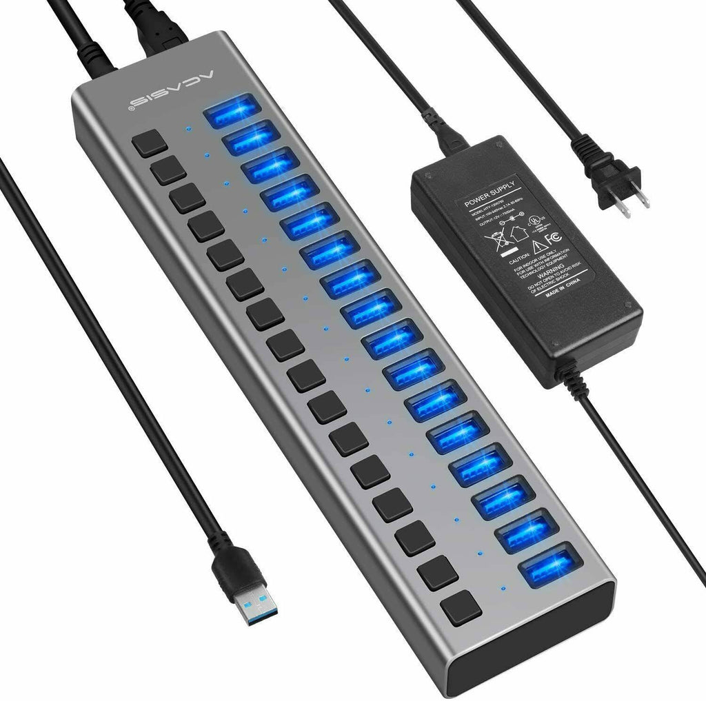 16 Ports 90W USB 3.0 Data Hub C248