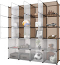 20-Cube Plastic Cube Storage Organizer Y2021