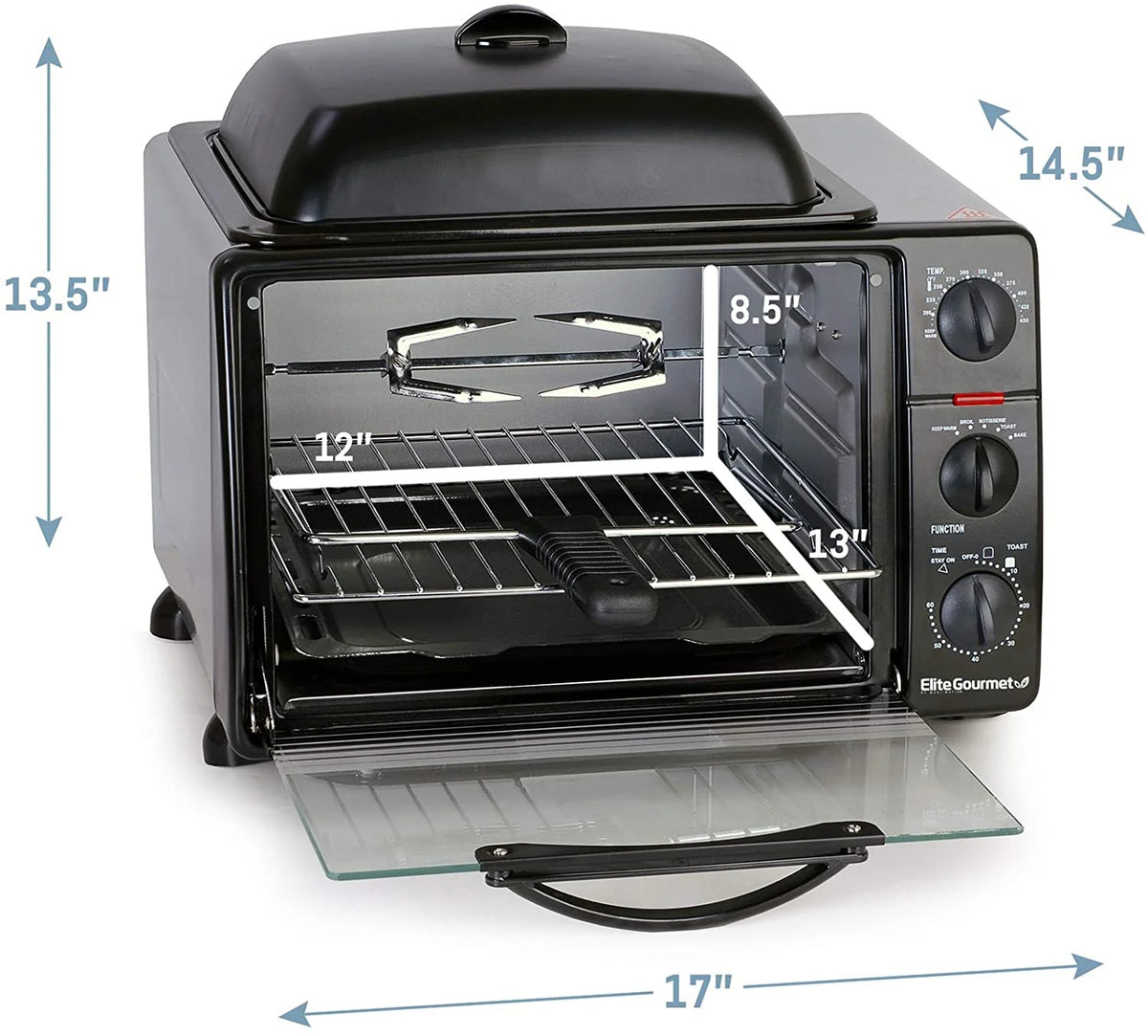 47.5Qt 18-Slice Convection Oven Stainless Steel I98019