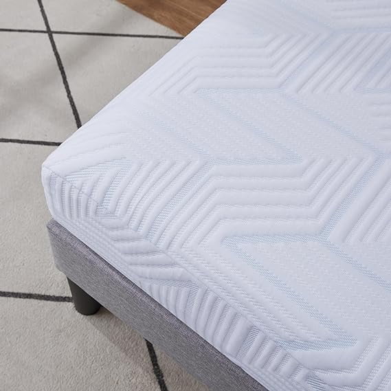 8-Inch Medium-Firm Memory Foam Queen Mattress O48242