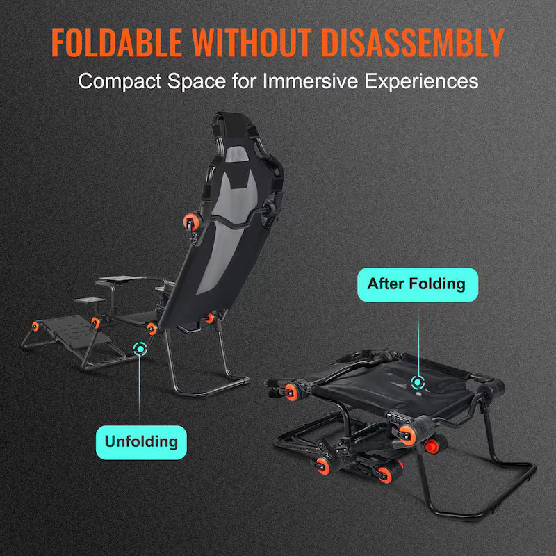 Foldable Carbon Steel Racing Wheel Stand U192