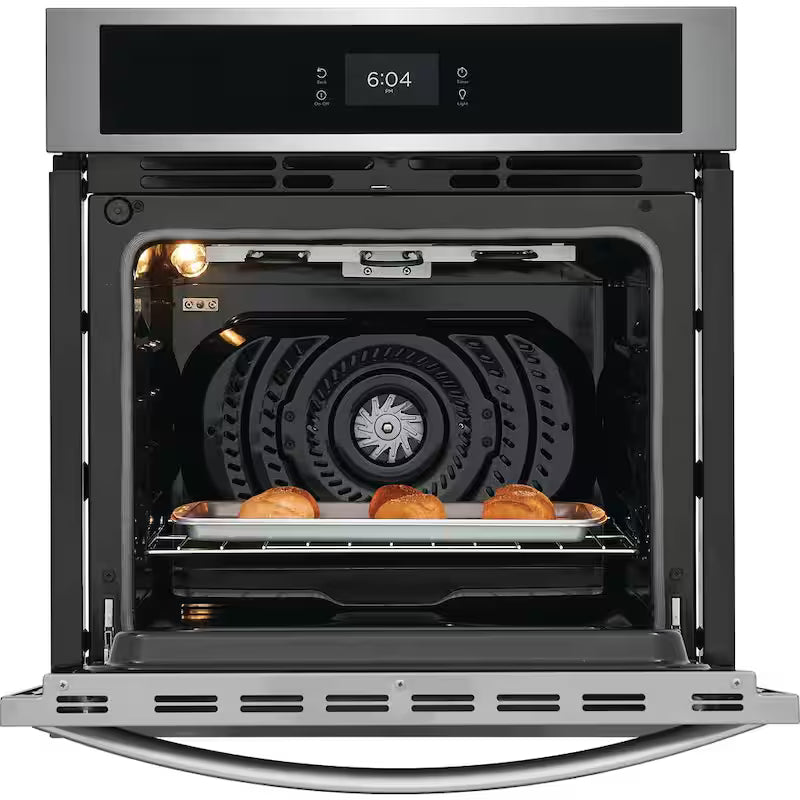 27 in. Single Electric Built-In Wall Oven with Convection in Stainless Steel P122