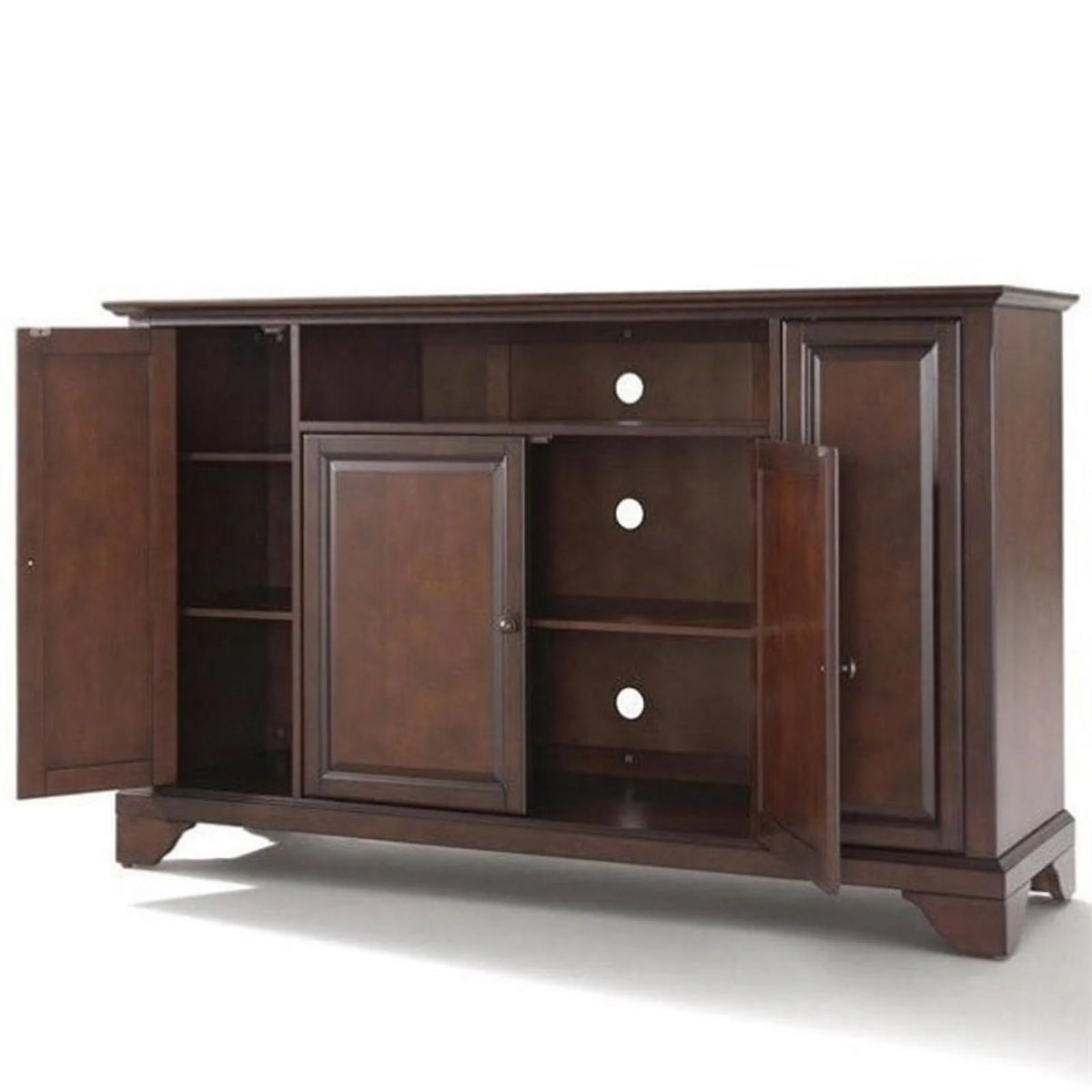 Mahogany Wood TV Stand T335