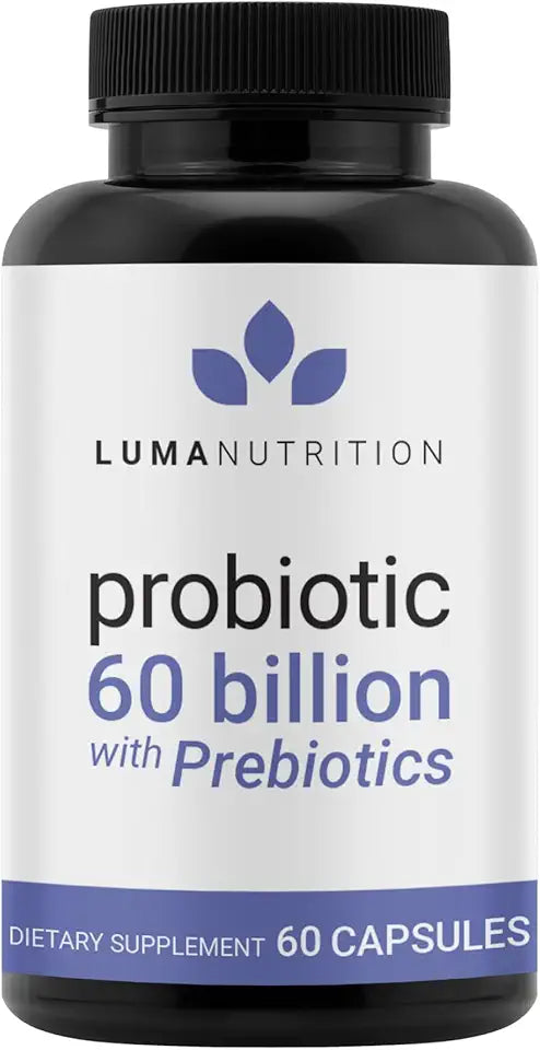 Vegan Gluten-Free 60 Billion CFU Probiotics 60 Capsules L8133