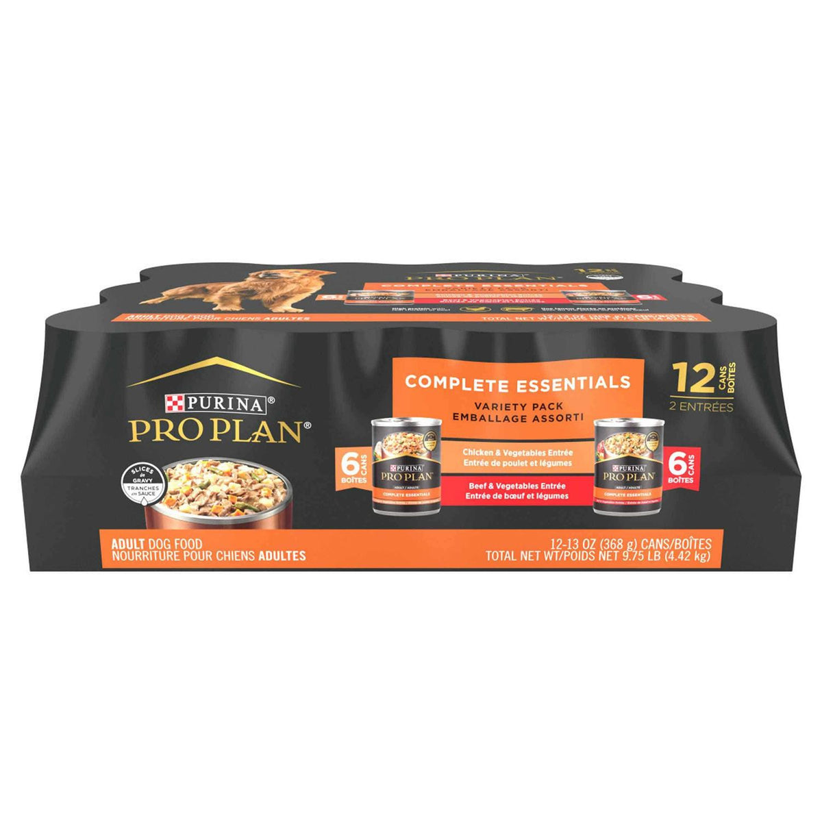 Complete Essentials Wet Dog Food Variety Pack D358266