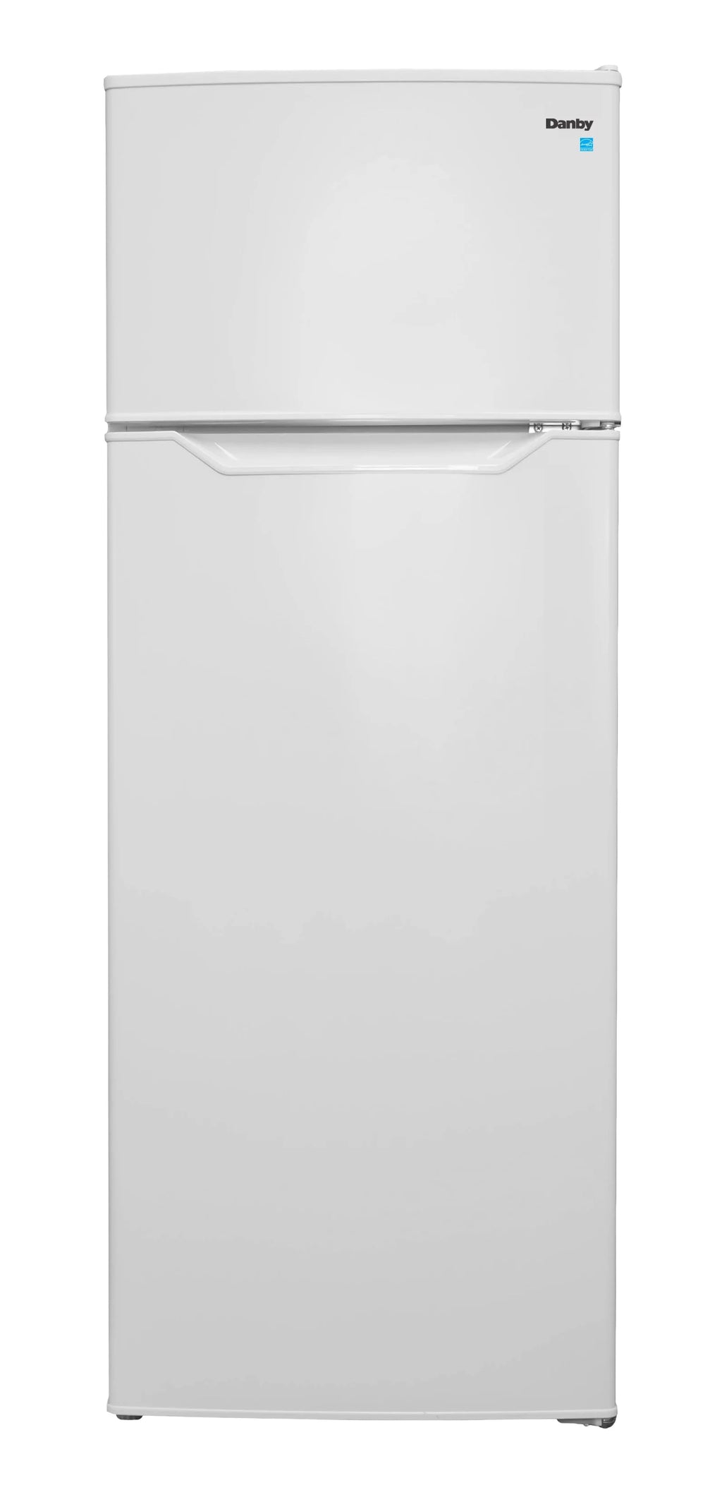 White 7.4 cu ft Top Mount Fridge B408