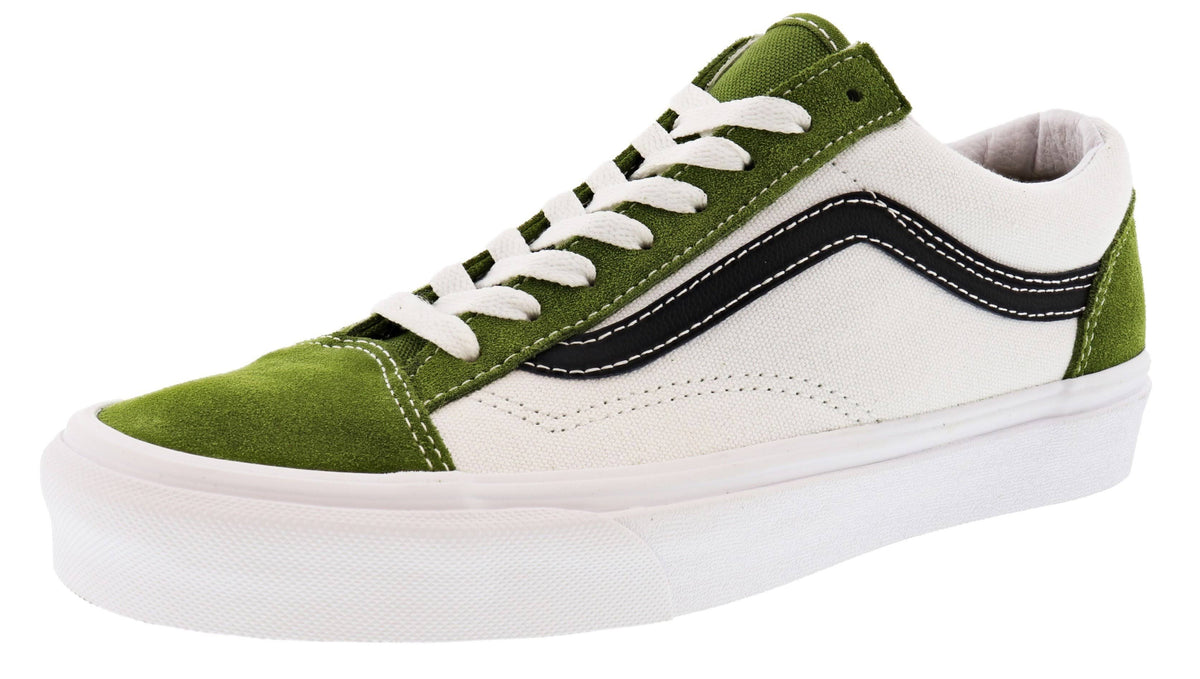 Green True White Skate Shoes Y778