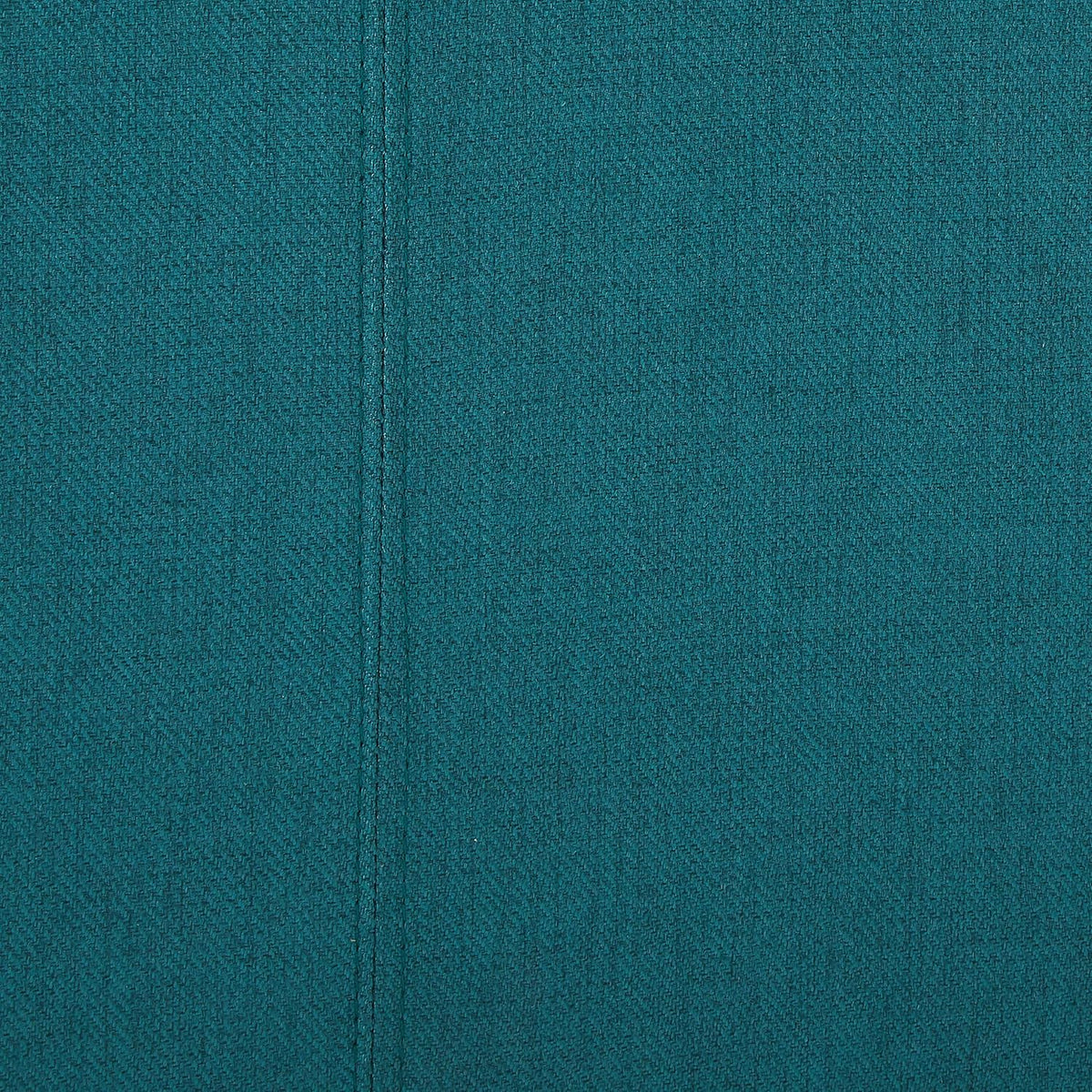 Dark Teal Fabric Storage Ottoman G67131