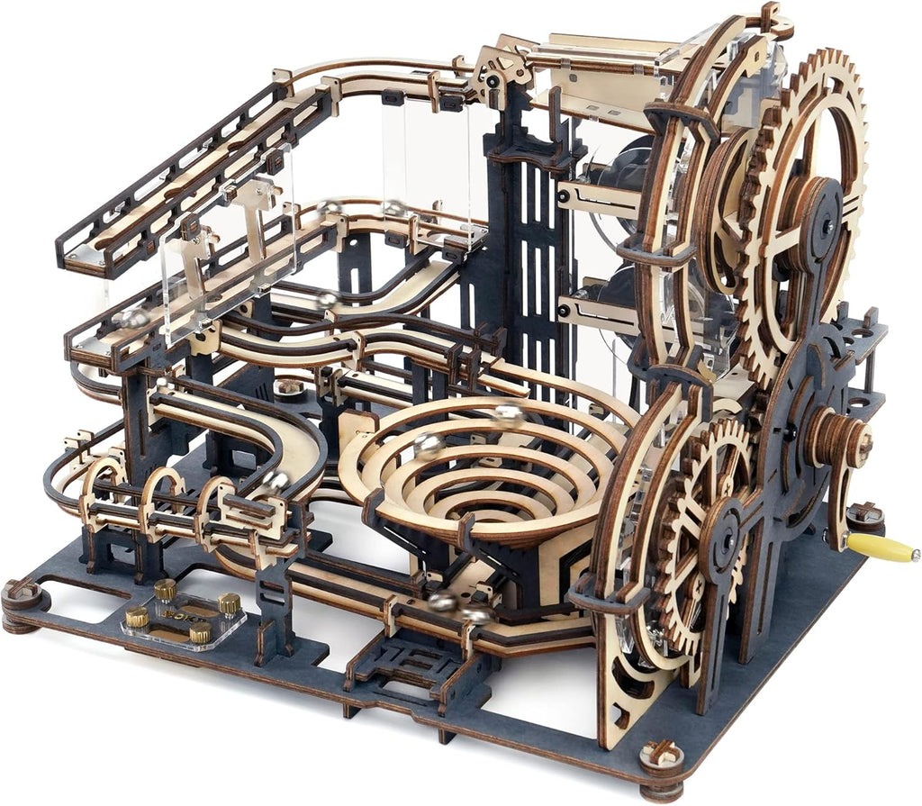 3D Wooden Puzzles Marble Run Model Building Kit Pack of 2 B378