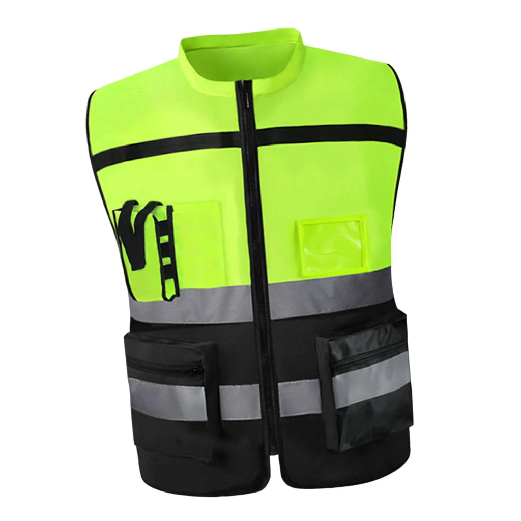 High Visibility Yellow Reflective Safety Vest M366546