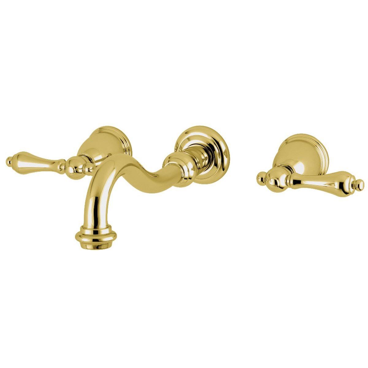 Antique Brass Wall Mount Tub Faucet U6469