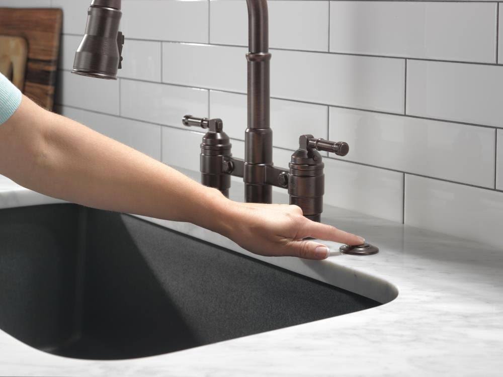 Bronze Air Switch with Dual Outlet Q857