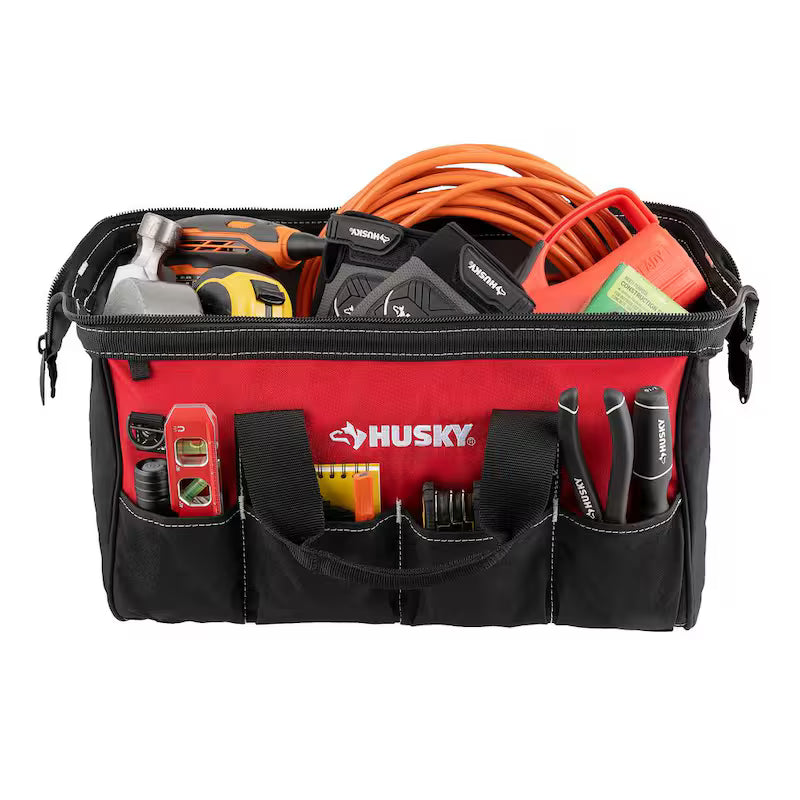 14 Pocket Zippered Tool Bag J19190